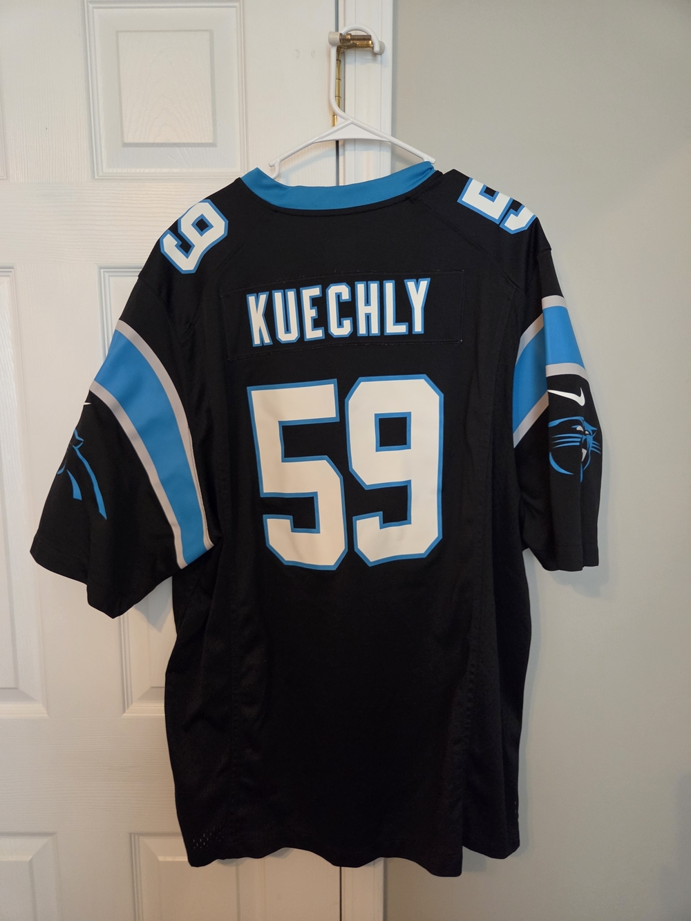 Collectible Carolina Panthers #59 Luke Keuchly NFL Jersey - Picture 2 of 7